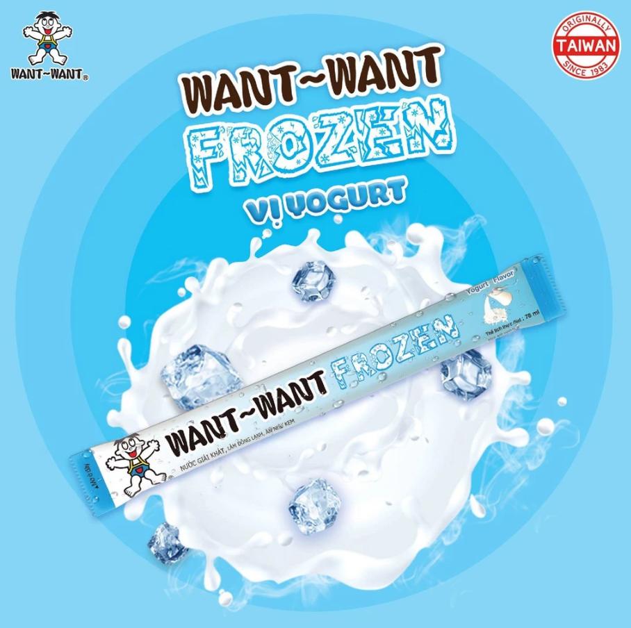 Kem Trái Cây Want Want FROZEN - Mát Lạnh Sảng Khoái