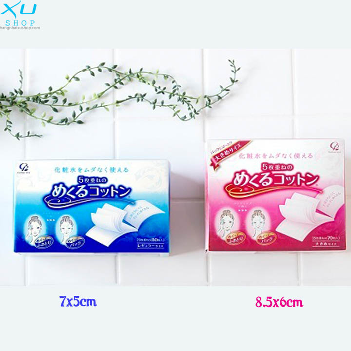 Bông Layer Cotton Labo 5 lớp kích thước 50x70 (Nhật nội địa).