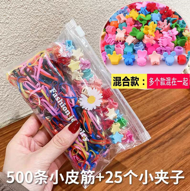 Set 525 Chi Tiết Cặp Tóc Buộc tóc , Cặp Tóc , Kẹp Tóc