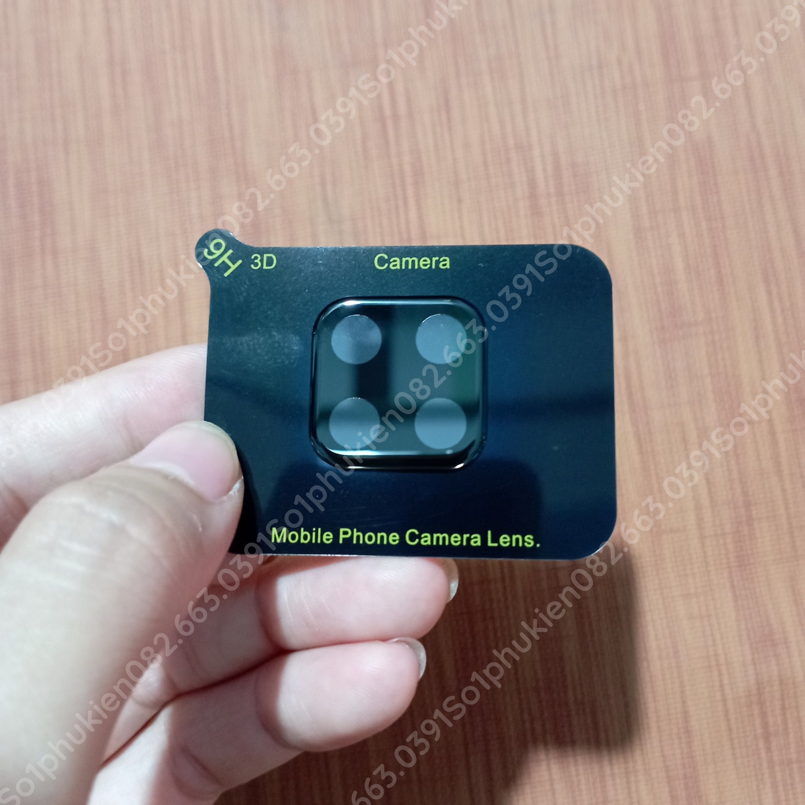 Kính cường lực camera đế đen Samsung A22 giúp bảo vệ cam chụp hình đẹp