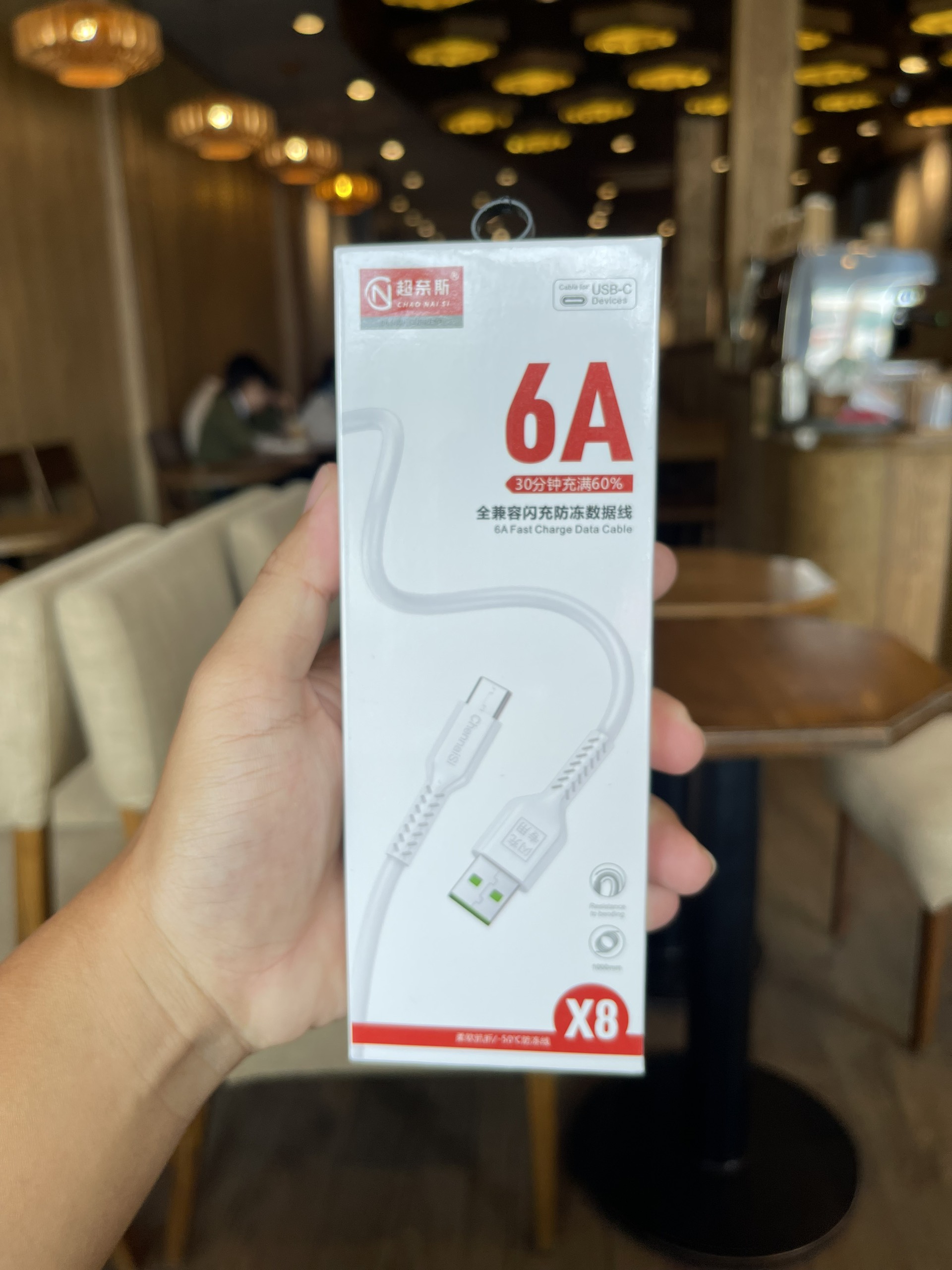 Dây sạc, Cáp sạc 6A Lightning & Type-C cho iPhone/Samsung/Xiaomi/Oppo/Huawei.
