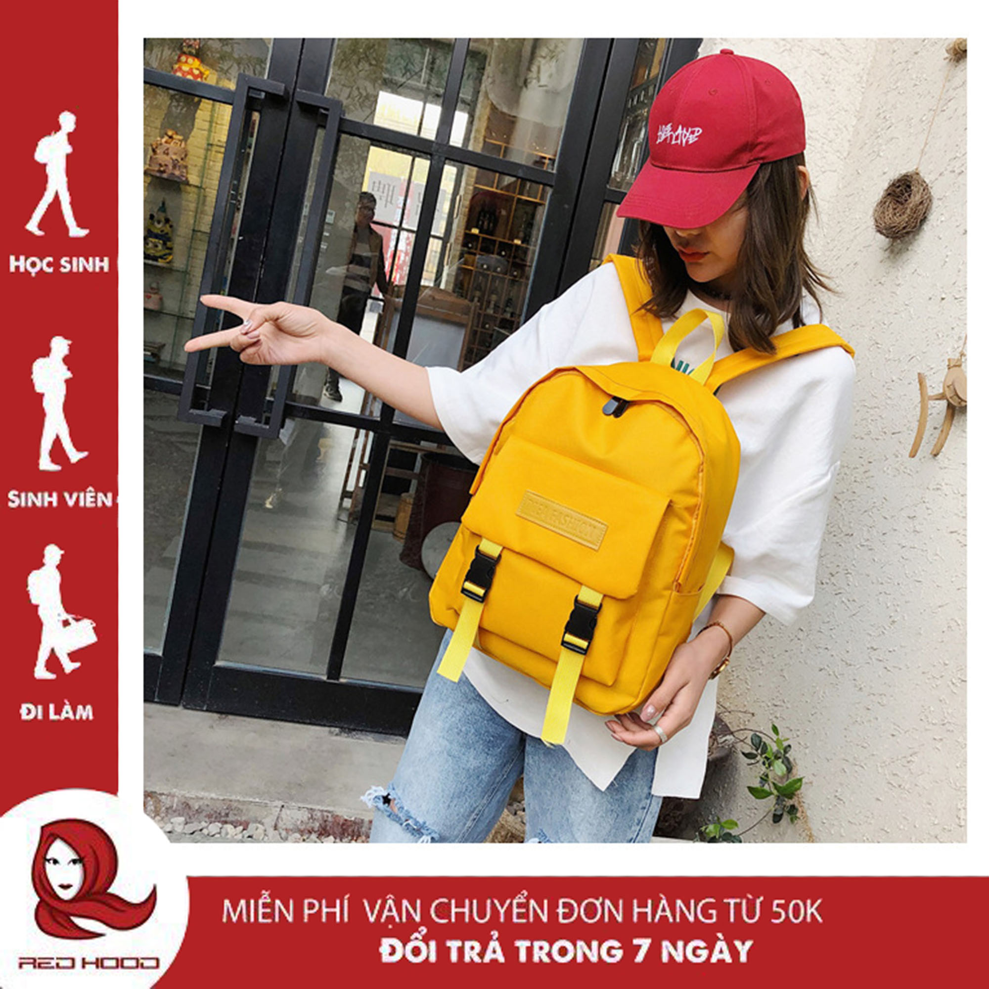 Balo Ulzzang Hàn Quốc Balo Thời Trang Cá Tính