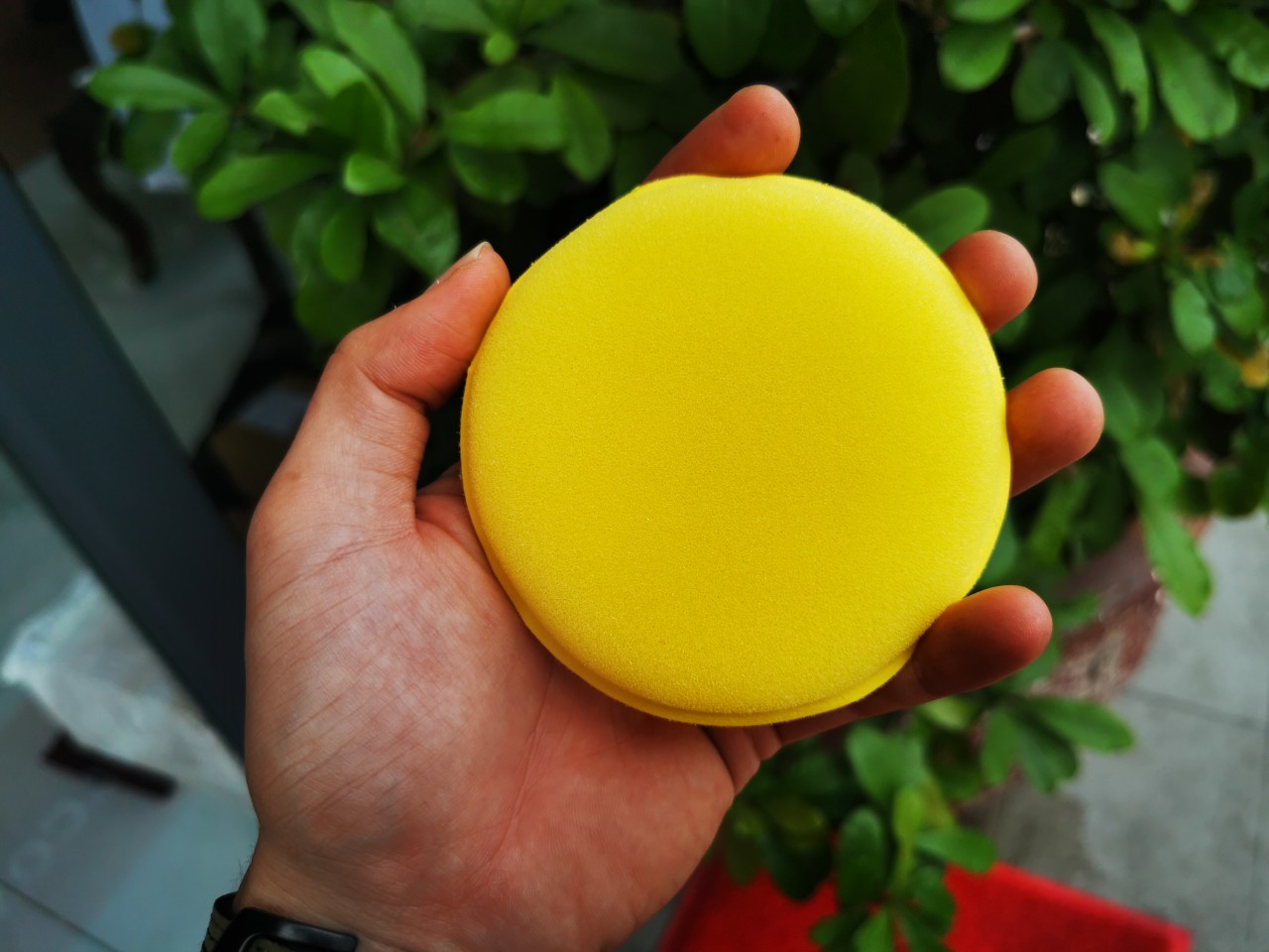 [Hcm]Car Care Chemical Applicator Round Foam Waxing Sponge