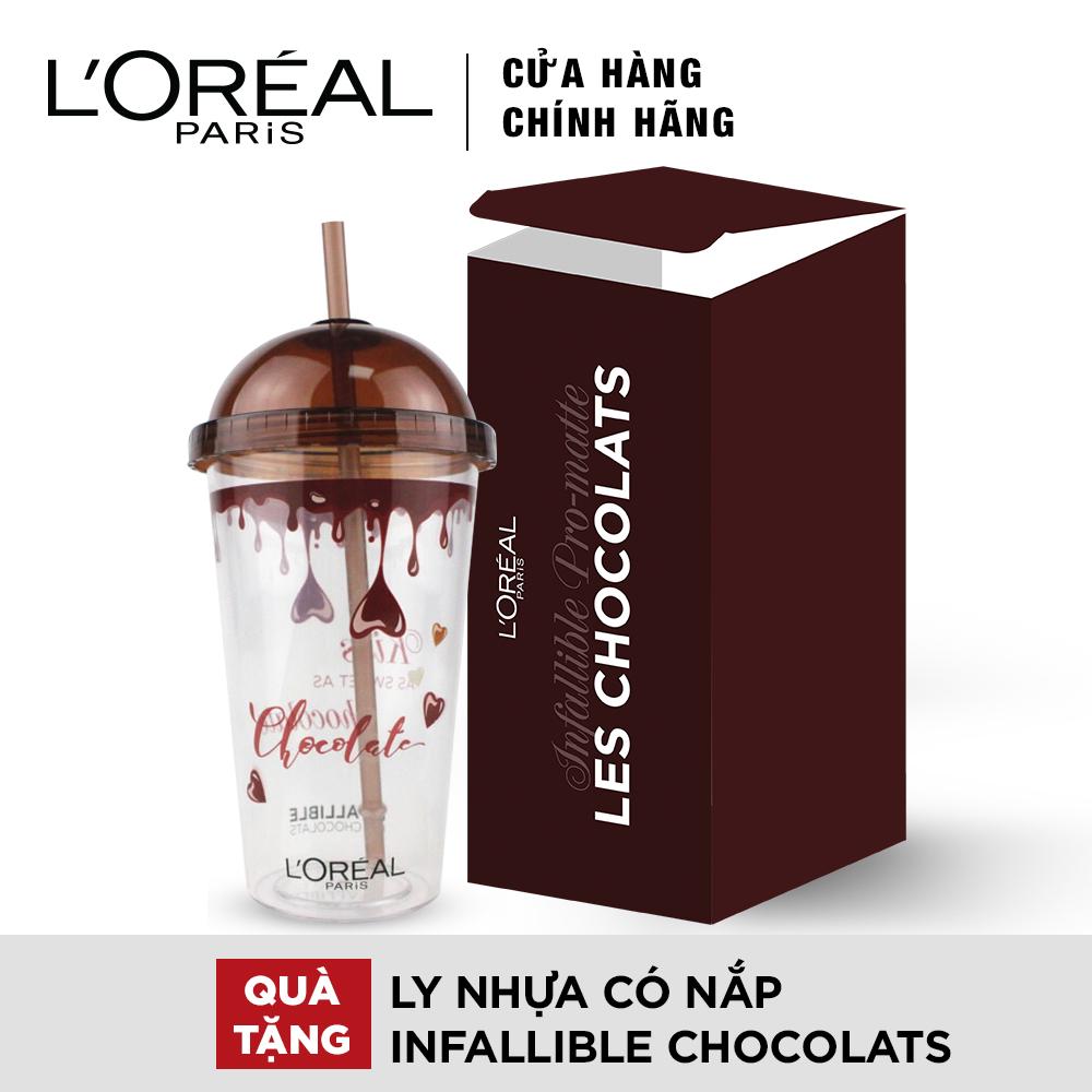 Quà tặng ly nhựa có nắp Infallible Chocolats tốt nhất