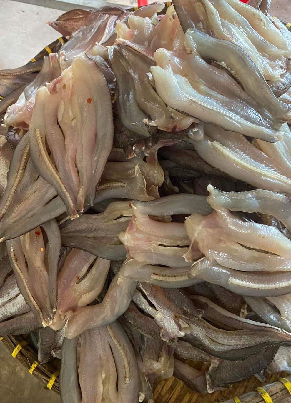 1kg khô cá lóc đồng rút xương, gia vị vừa ăn không mặn, khô ông chín , Khô CHú Chín