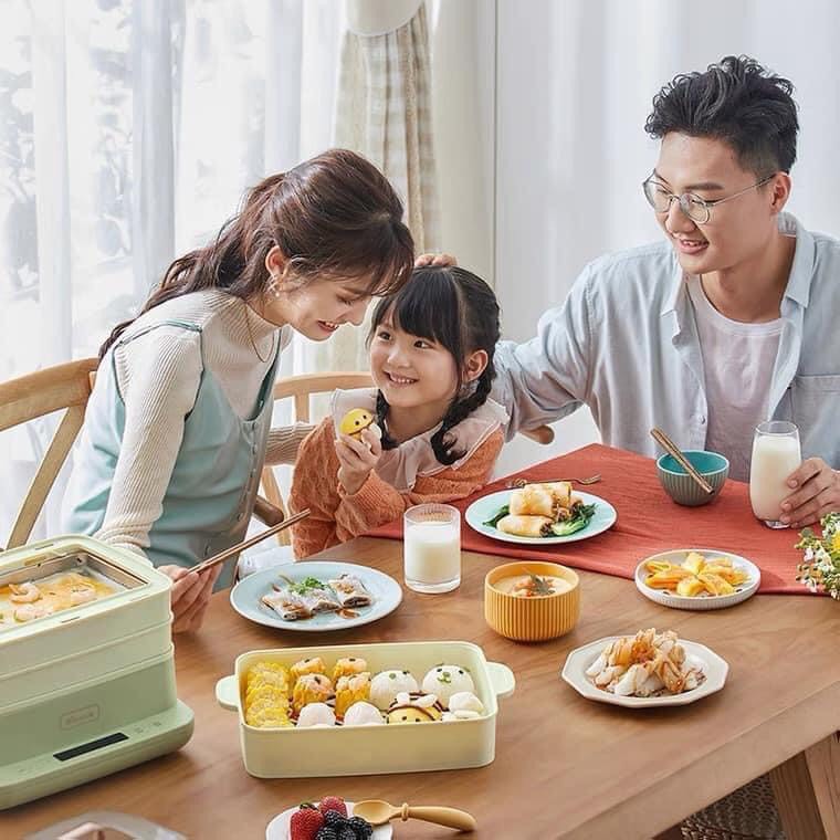 Máy làm bánh cuốn bear - mẫu mới 2021
