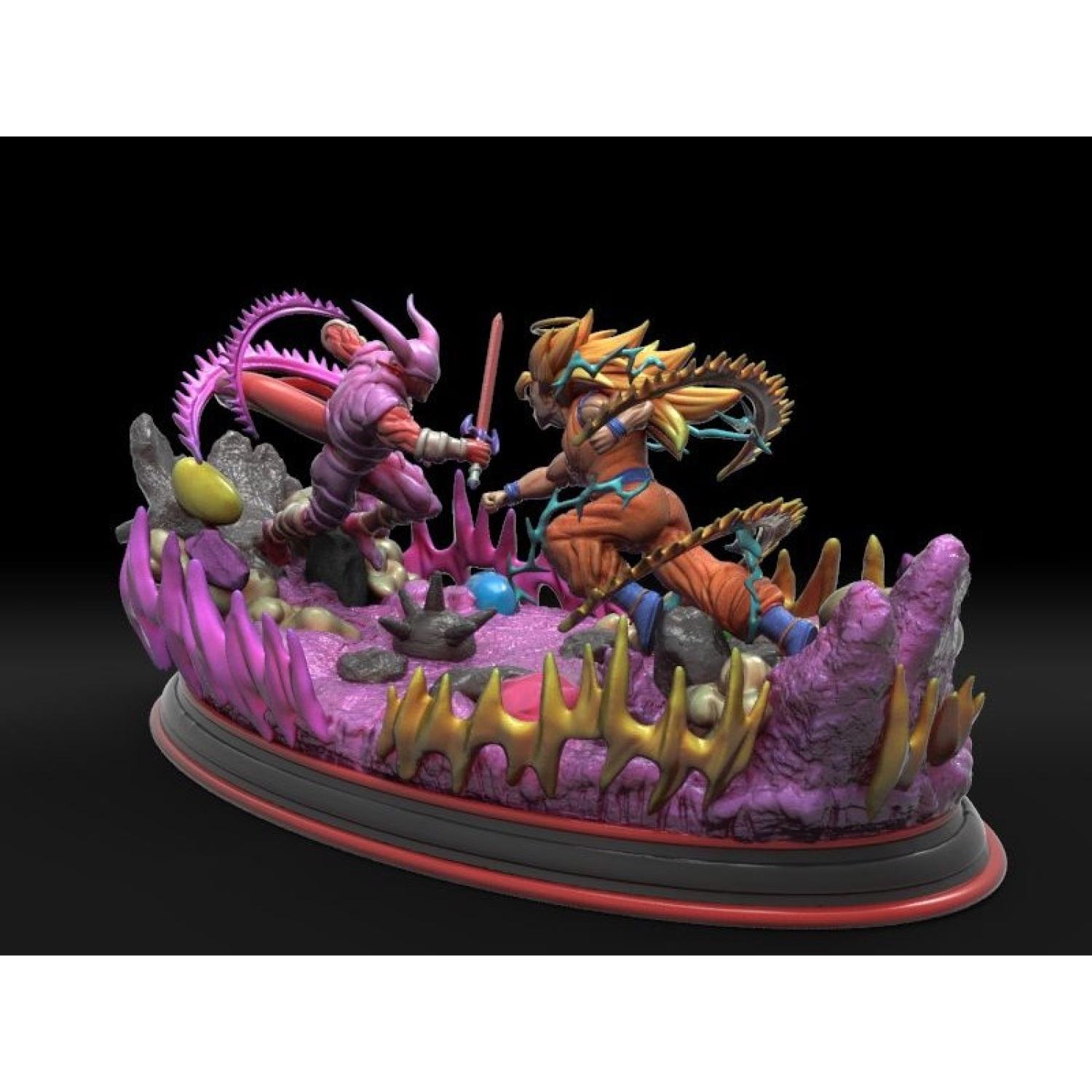 File in 3D Goku vs Yanemba - Dragon Ball
