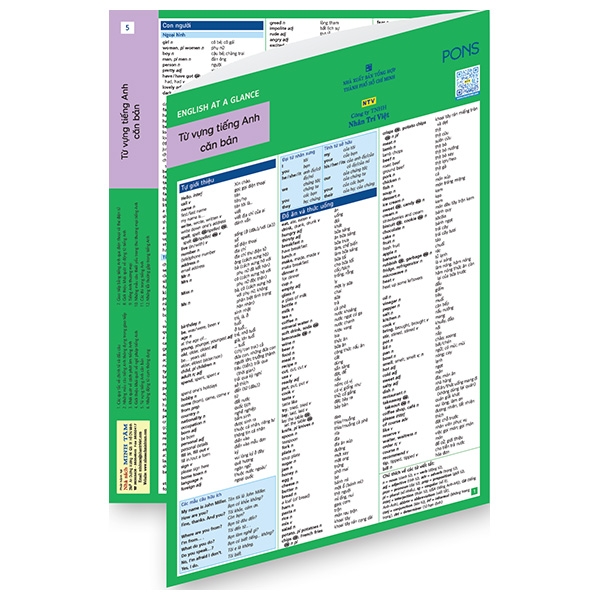 Fahasa - english at a glance - từ vựng tiếng anh căn bản