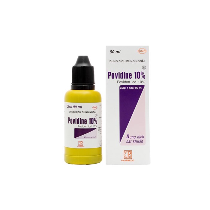 Dung Dịch Sát Khuẩn Povidine 10% 90ml Vàng