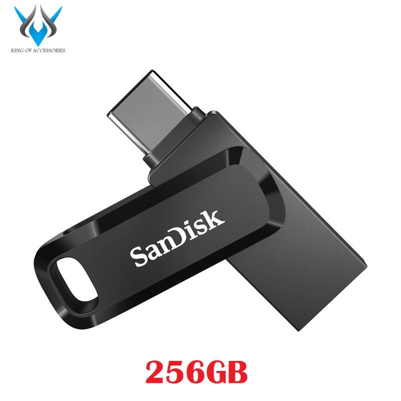 Bảng giá [TẶNG 10 BAO LÌ XÌ] USB OTG Sandisk Ultra Dual Drive Go USB Type-C 3.1 128GB 150MB/s (Đen) Phong Vũ