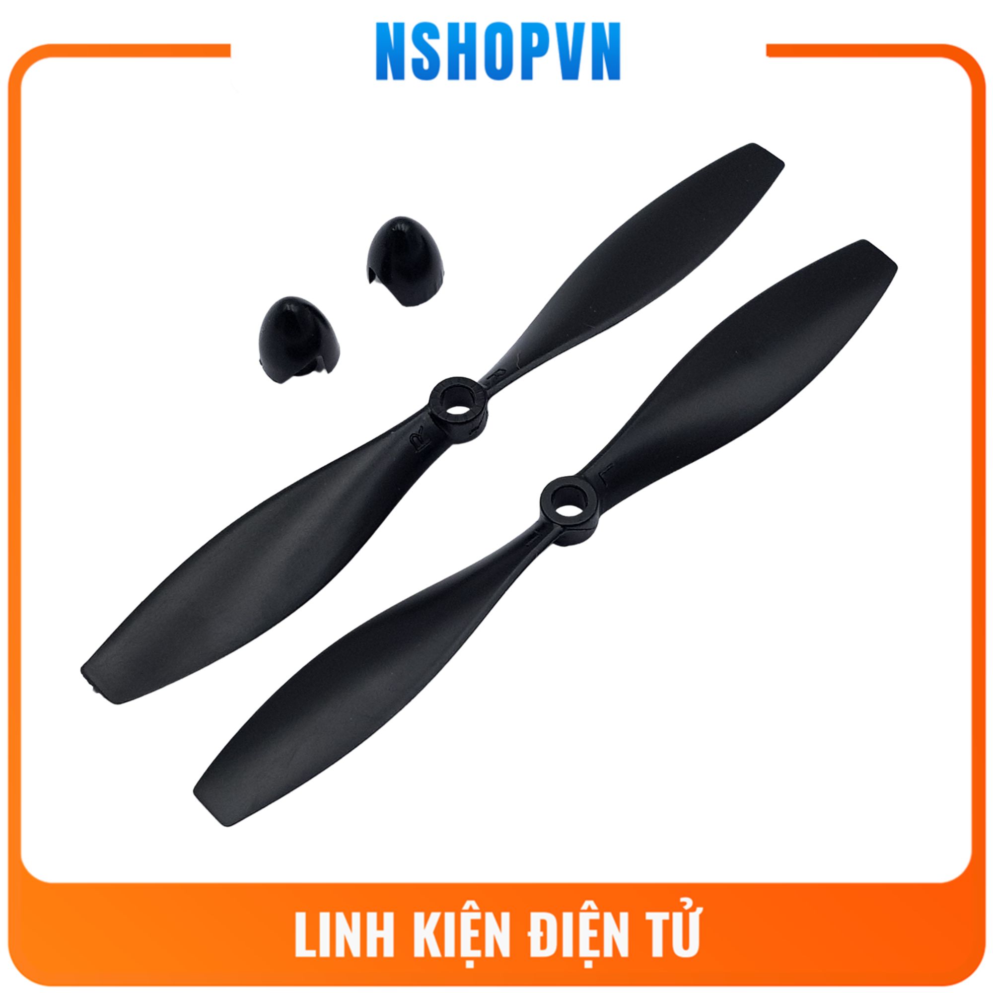 Bộ 2 cánh quạt thuận nghịch 108mm trục 2mm