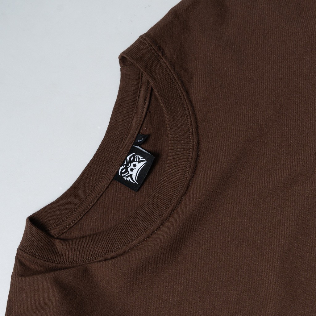 Áo Thun Trơn Gori Basic Tee - Nâu