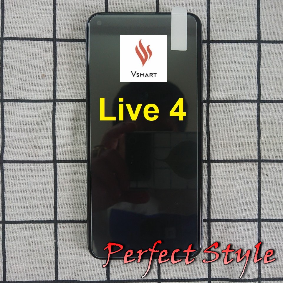 Cường lực 2.5D Vsmart Live 4 trong suốt
