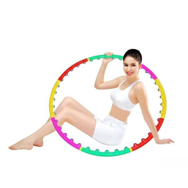 Vòng lắc eo Vòng lắc bụng Hula Hoop cao cấp giảm mỡ eo thon