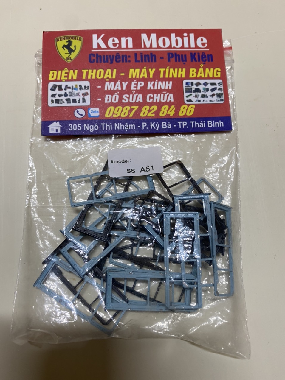Khay sim ngoài, khay để sim samsung galaxy a51 2019 / sm-a515