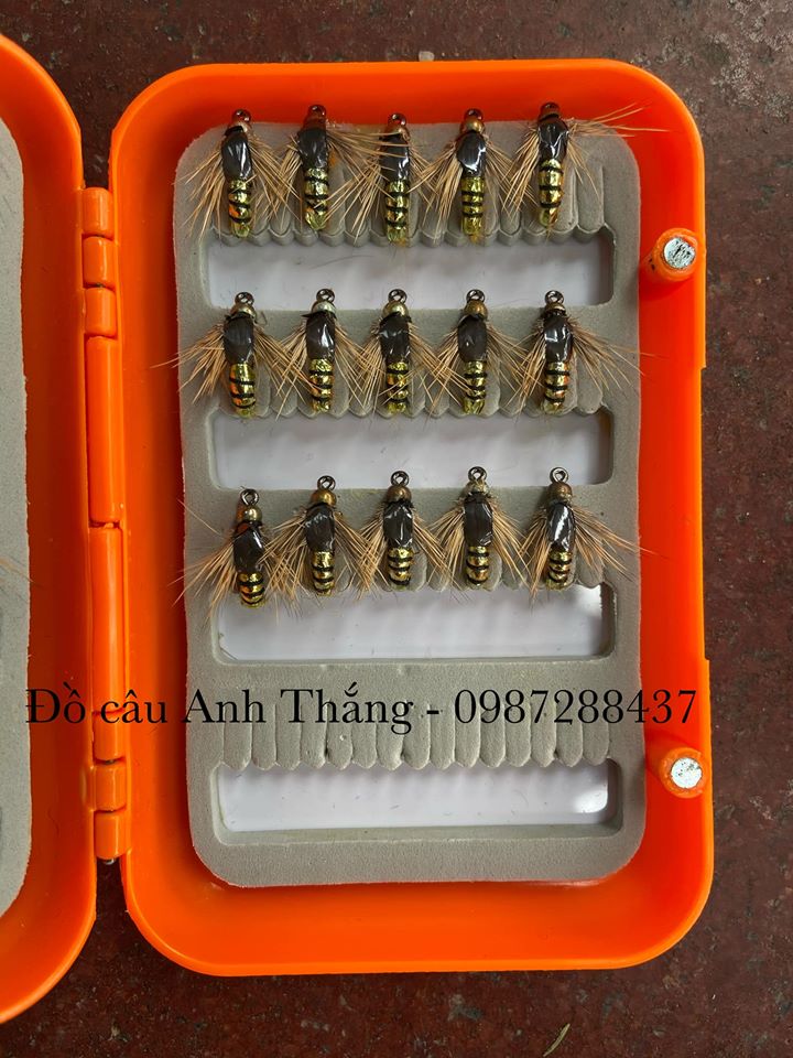 Mồi ruôi câu Fly hộp 10 con