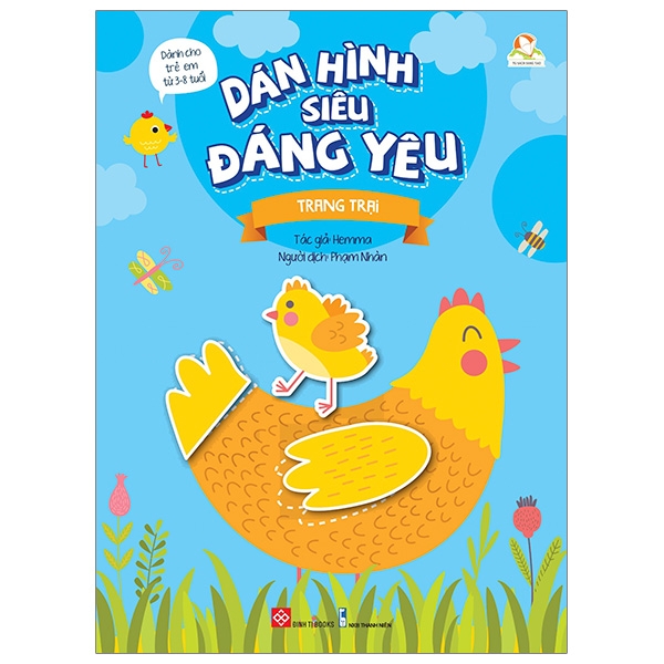 Fahasa - Dán Hình Siêu Đáng Yêu - Trang Trại