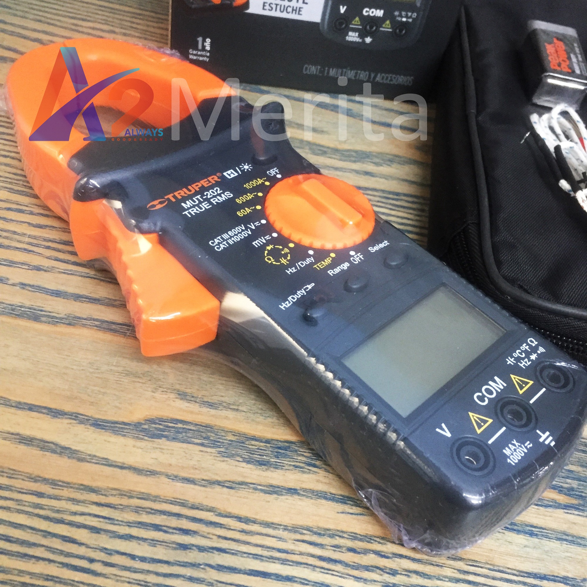 Ampe kìm đo dòng điện 600V Truper 10404 (MUT-202)