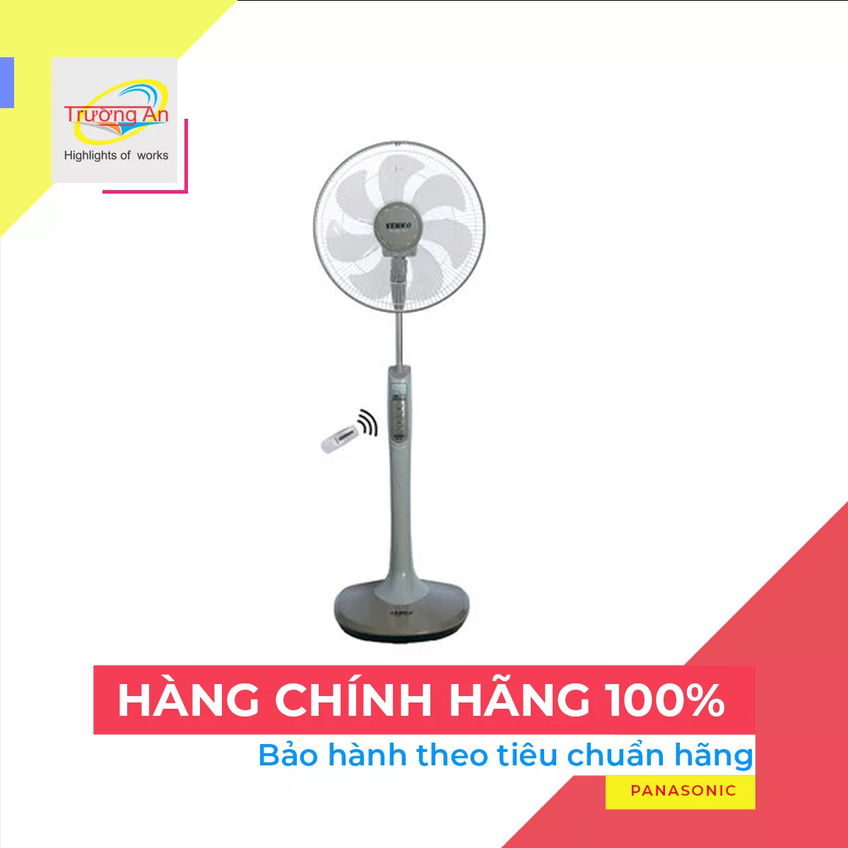 Quạt đứng điều khiển từ xa Senko DR1608