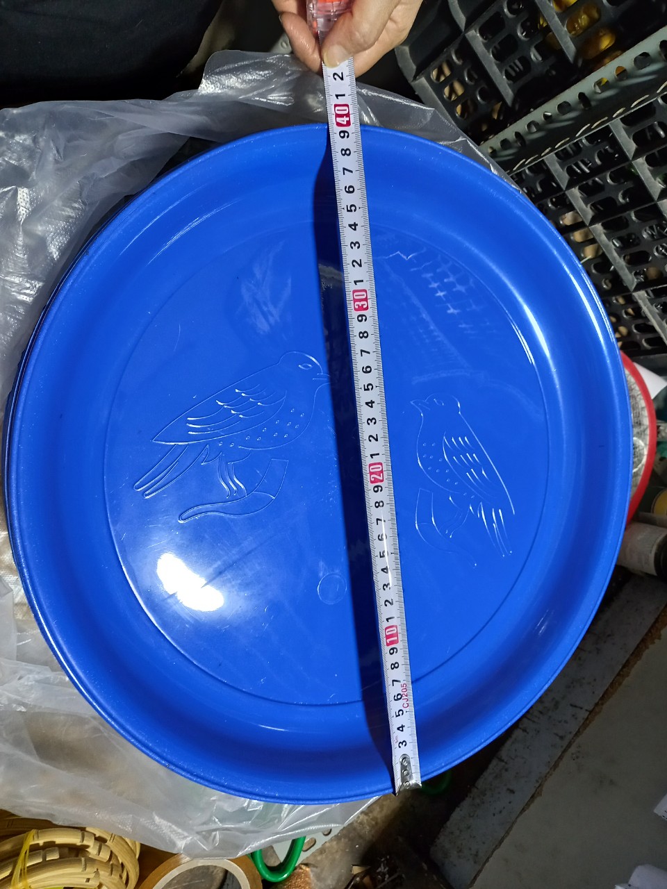 (HCM)Set 2 Máng Hứng Phân Lồng Chim 40cm và 45 cm