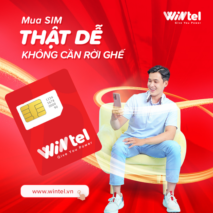 SIM CHƯA KÍCH HOẠT - SIM 4G Wintel WIN299P - Sim Data Không Giới Hạn