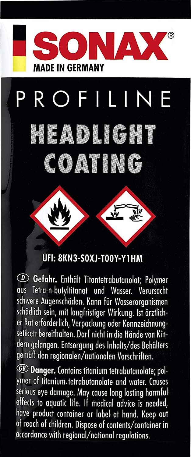 [HCM]Lớp phủ bảo vệ đèn pha - Sonax Profiline Headlight Coating