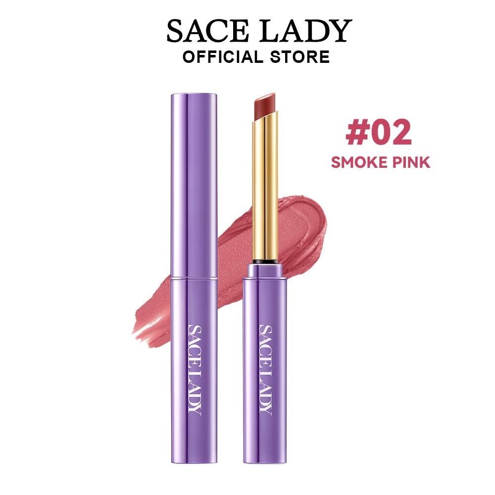[Hoản Tiền 20%] Son Môi SACE LADY Son Thỏi Lì Nhung Mịn Son