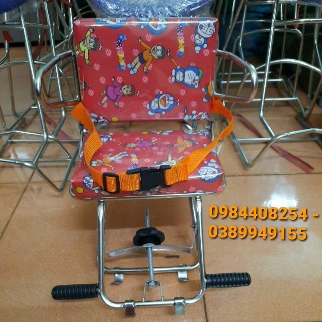 Ghế ngồi xe máy cho bé xe AirBlade - PCX có đai (GHẾ KHÔNG KÈM BAGA)