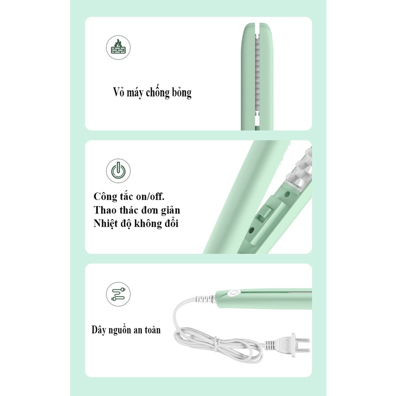 Máy làm phồng chân tóc - Máy dập xù chân tóc mini