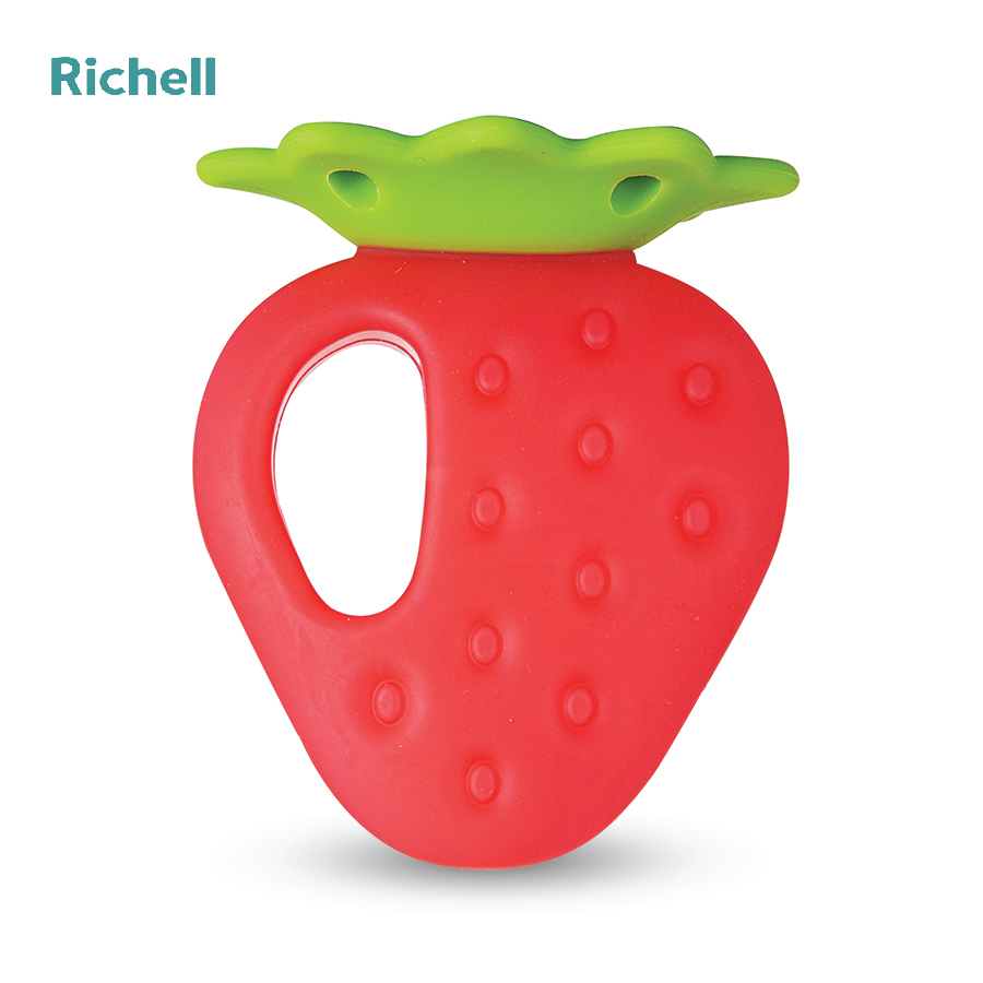 GẶM NƯỚU SILICONE RICHELL (QUẢ DÂU-CÓ HỘP)
