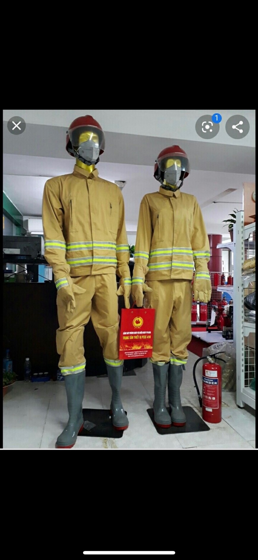 Quần áo chống cháy TT48