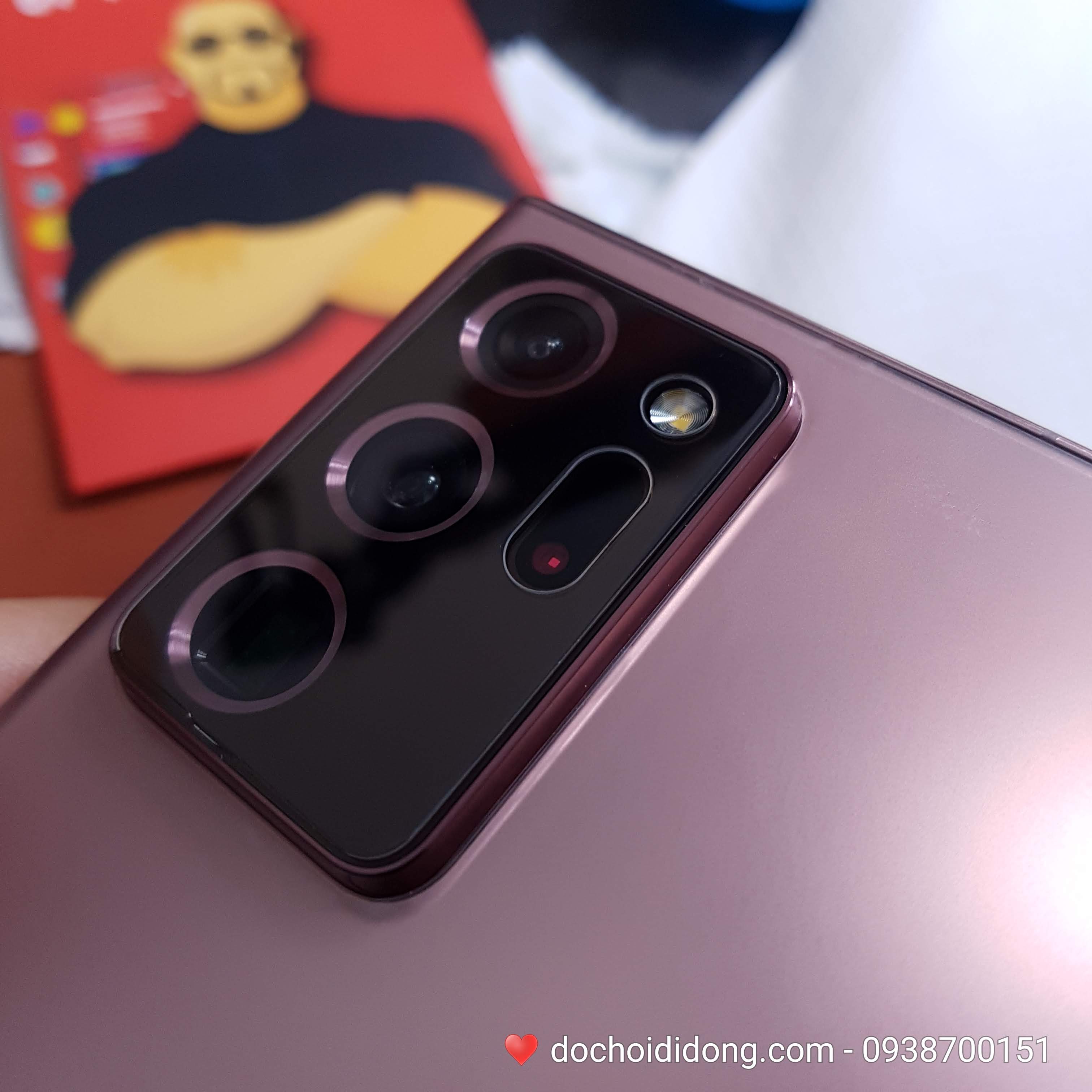 [HCM]Miếng dán cường lực camera Samsung Note 20/ Note 20 Ultra Zacase Thủy Tinh Hữu Cơ