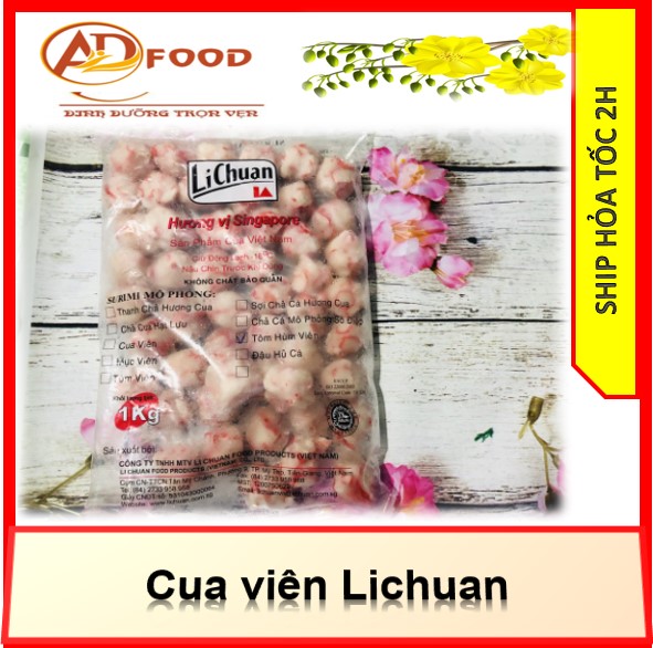 1kg Cua viên Lichuan