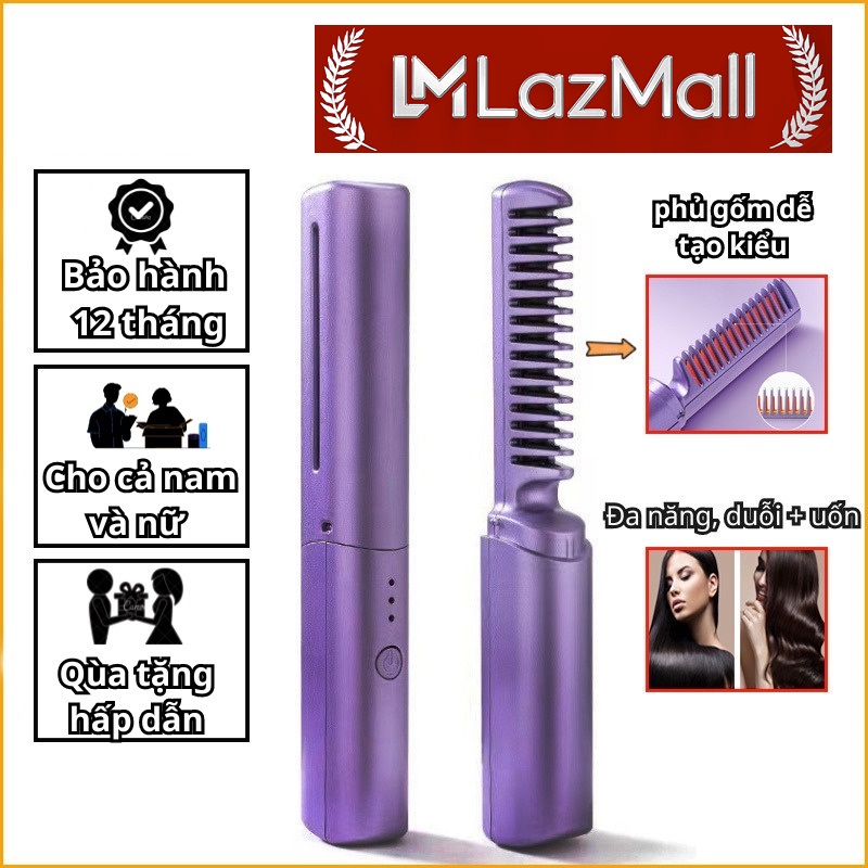 Xiaomi Up To Sale Lược Tạo Kiểu LazMaII Chính Hãng 100% - Lazada Mua Lược Điện Chải Thẳng / Xoăn Tóc