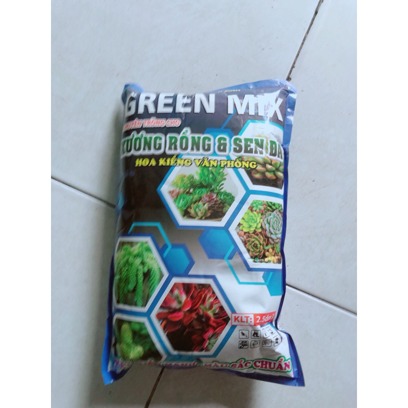 Đất trồng sen đá
