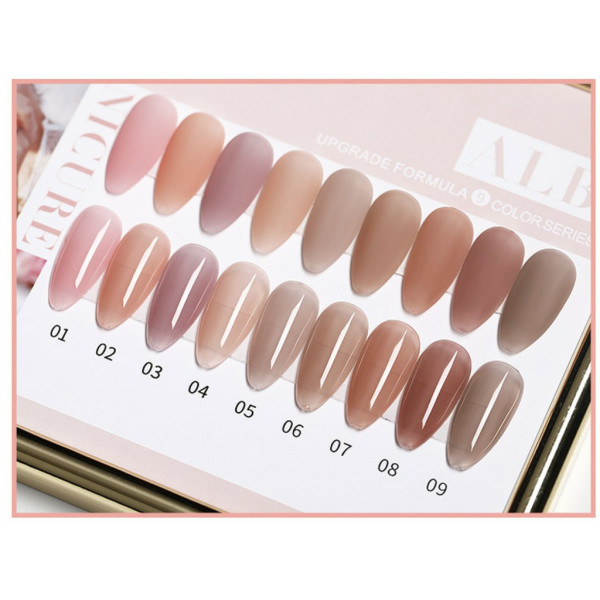 Sơn Gel As mã ALB 15ML - Chai đỏ