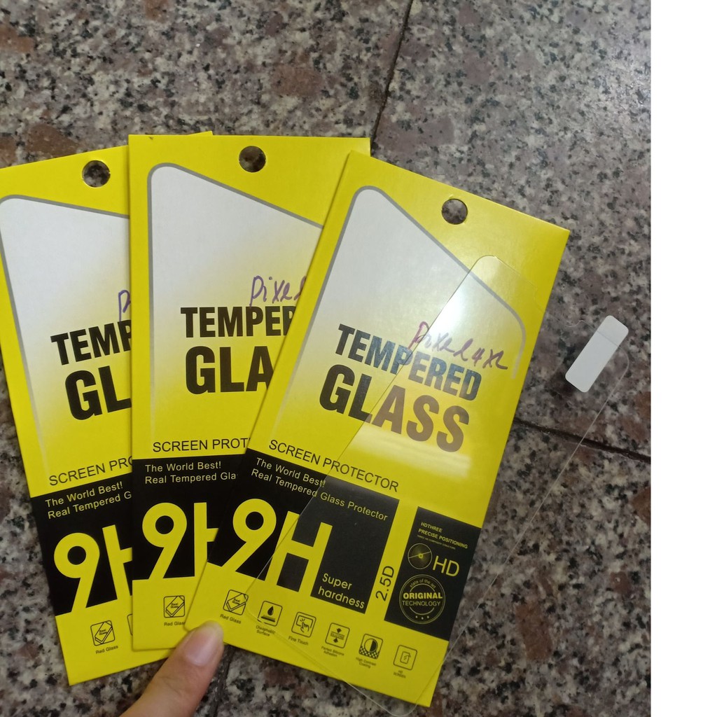 Combo Bộ 3 kính cường lực cho Google Pixel 4 XL trong suốt