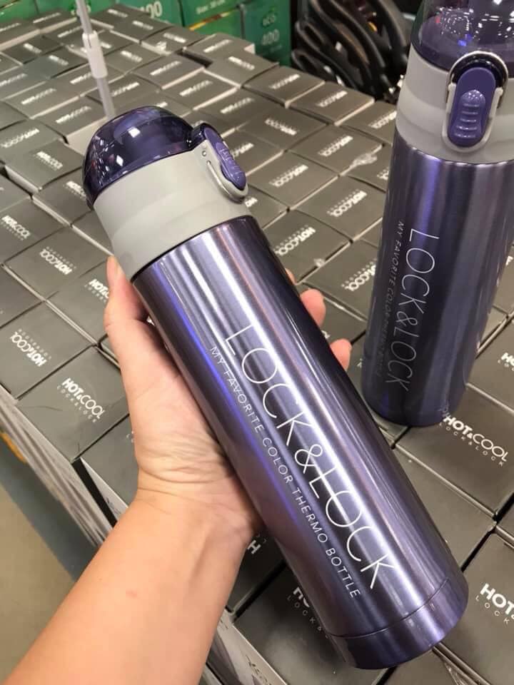 [HCM]Bình giữ nhiệt Lock&Lock tím 500ml