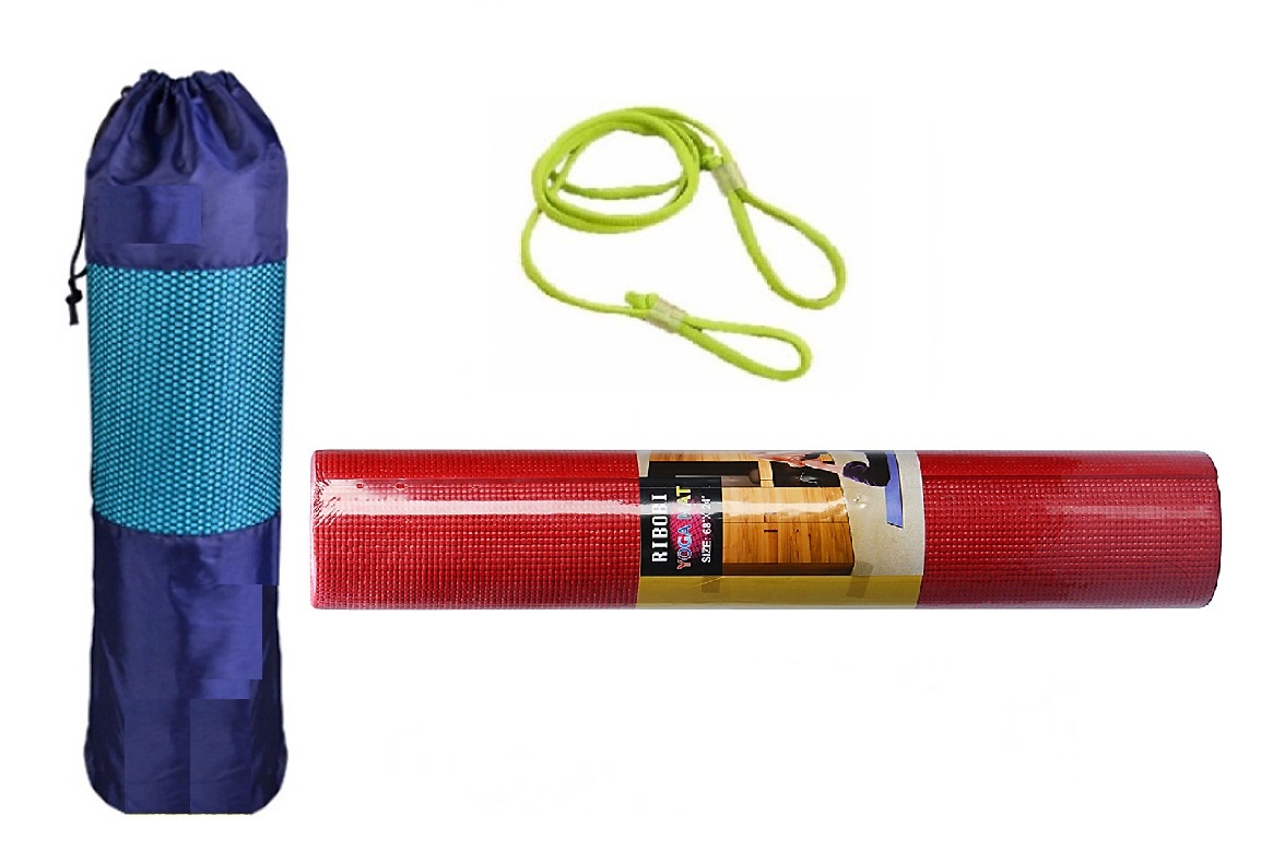 [CHỌN MÀU] tặng túi và dây, Thảm Tập YoGa Gym 2 Lớp miDoctor+ Bao Thảm Tập Yoga + Dây Thảm Tập Yoga, thảm tập gym, thảm tập thể dục tại nhà, miếng yoga, thảm yoga - Chính hãng miDoctor