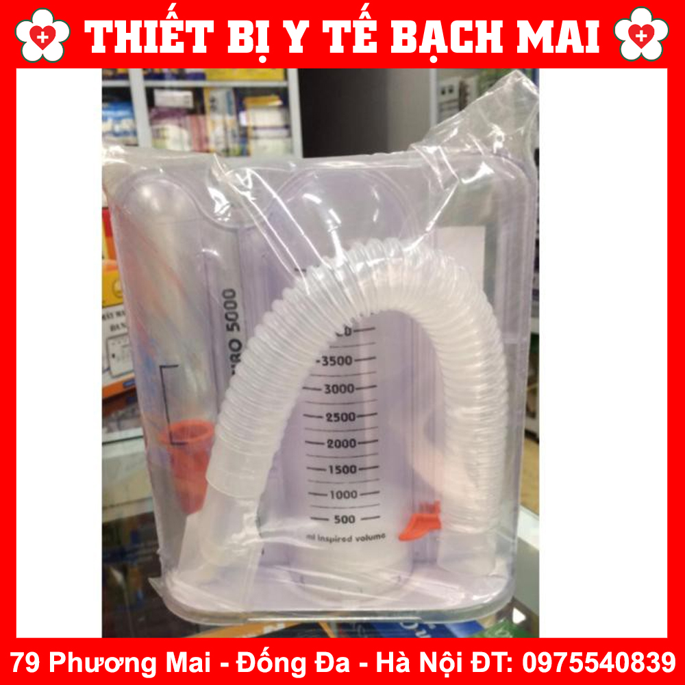 Dụng Cụ Tập Thở - Bình Tập Thở - Phế Dung Kế [Hãng Bicakcilar- Thổ Nhĩ Kỳ]