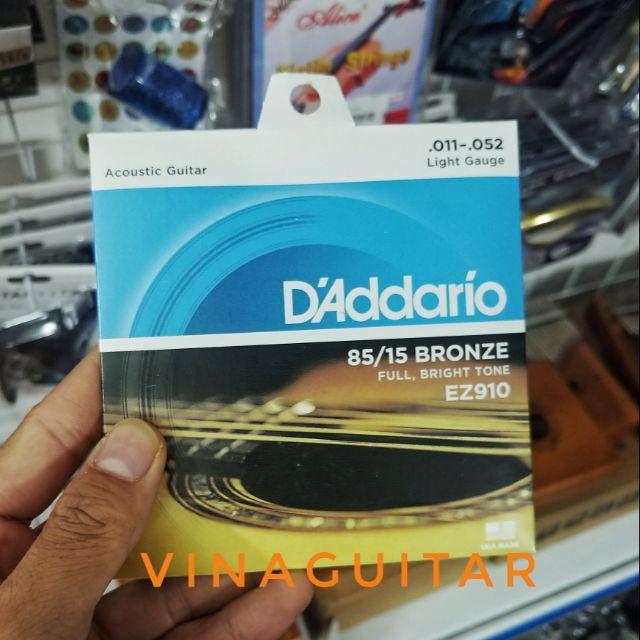 Dây D'Addario Ez910 cho guitar acoustic