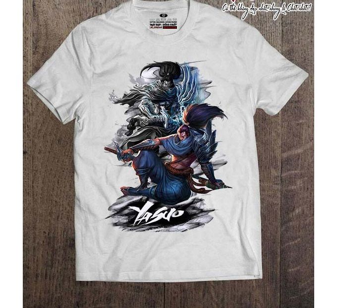 [HCM]( ẢNH THẬT)Áo Thun YASUO Áo Thun Liên Minh Huyền Thoại YASUO Cơ Bản Cao Cấp - LOL T-SHIRT 4.6