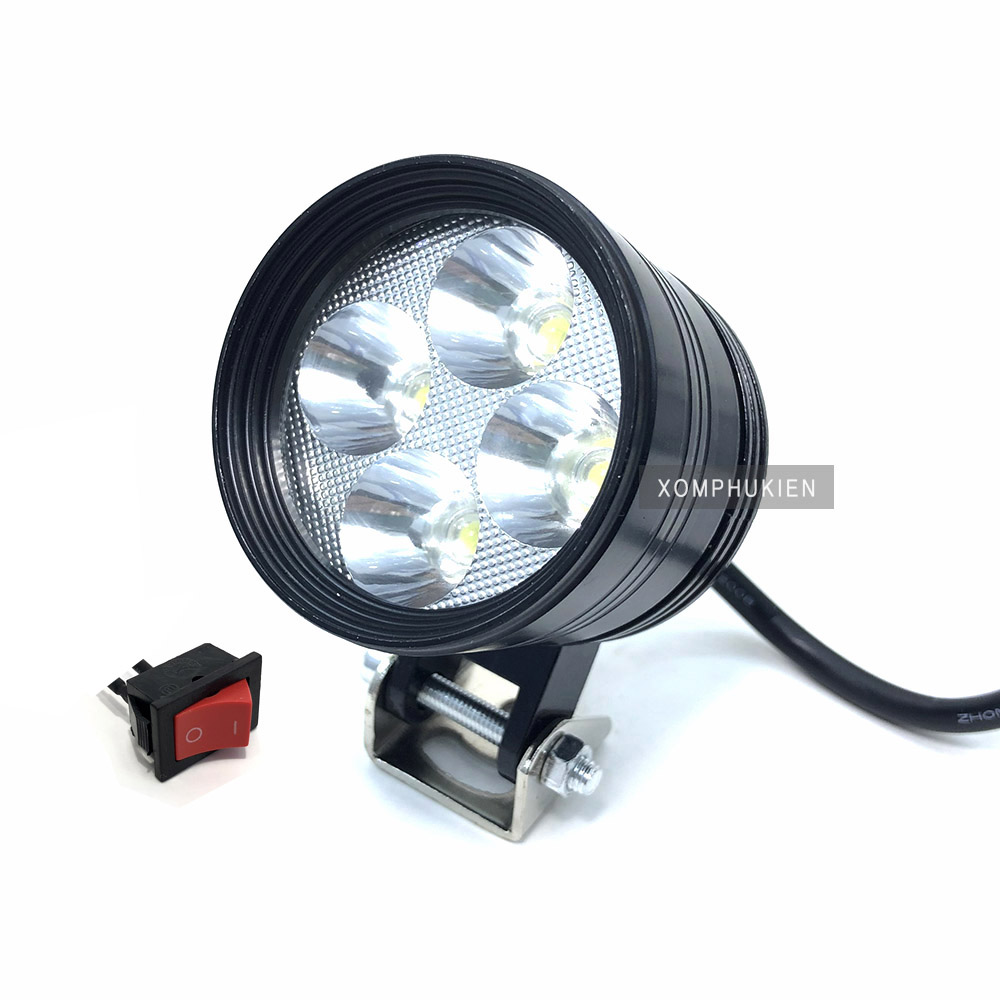 [HCM]Đèn Trợ Sáng L4 20W Có 3 Chế Độ Sáng , Sáng Trắng [ 1 Đèn ]
