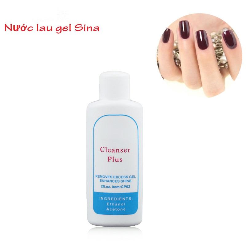 [HCM]Nước lau gel SINA 60ml