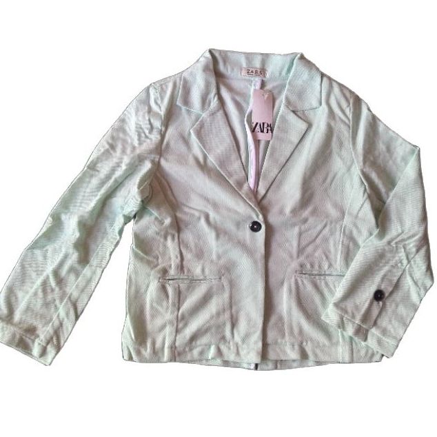 Áo khoác blazer dáng ngắn có đệm vai freesize dưới 50kg