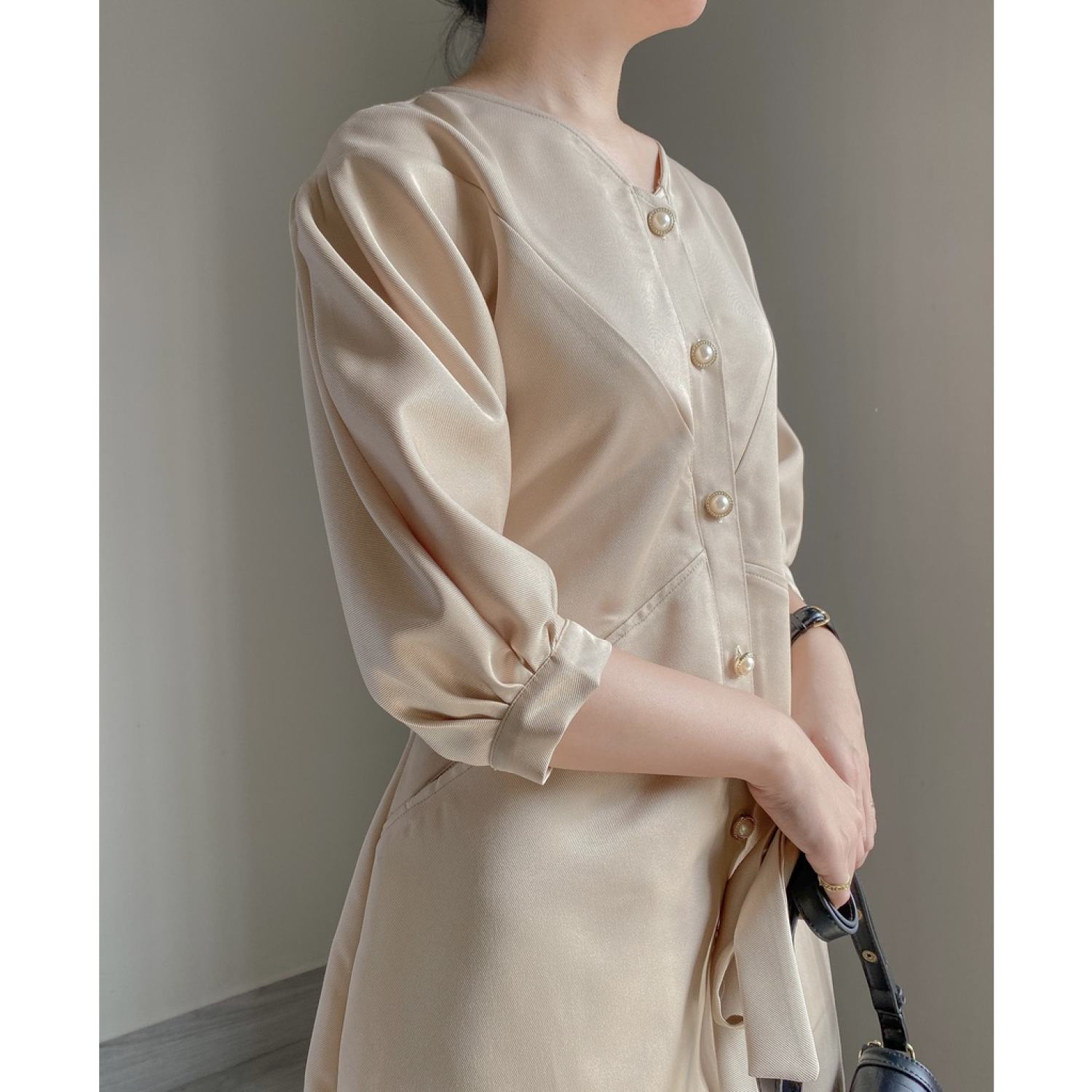 Đầm mini fom chữ A