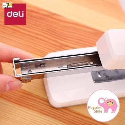 Dập ghim 60 tờ có trợ lực Deli 465 (E0465)