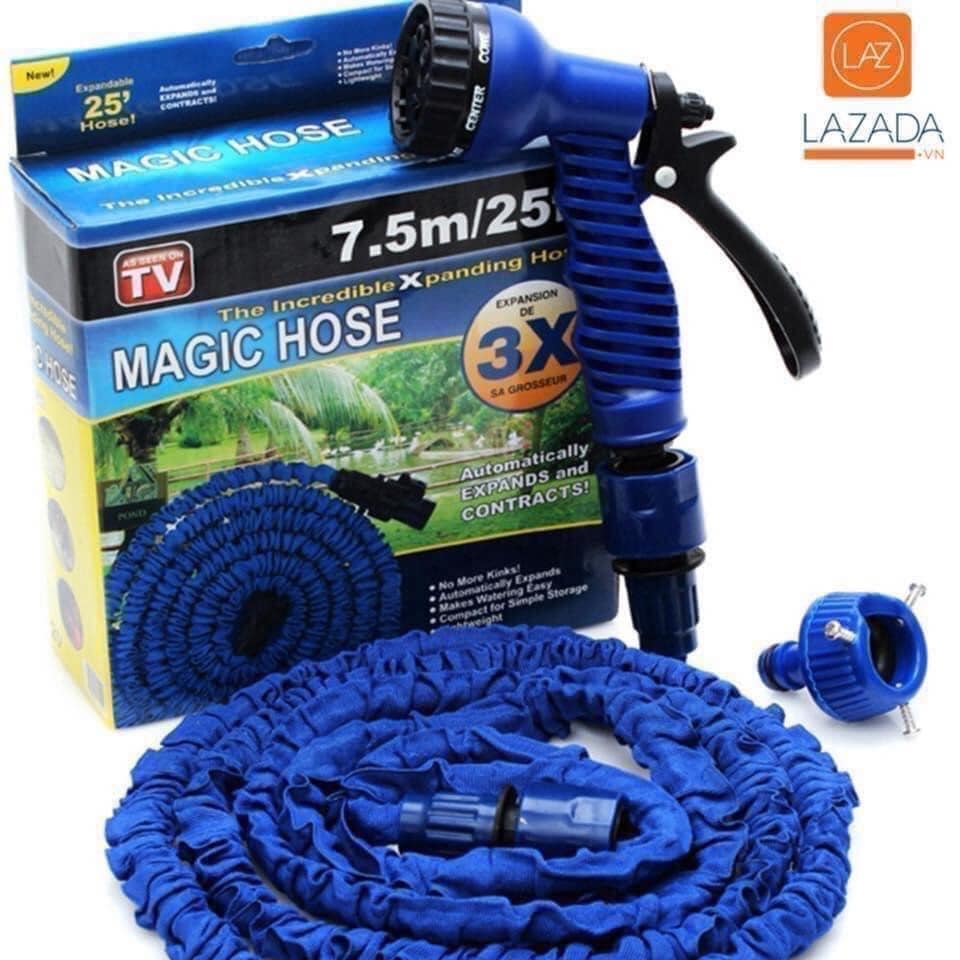 Vòi xịt co dãn thông minh 30m và 15m,Vòi xịt rửa xe giãn nở, vòi giãn nở, vòi nước tăng áp