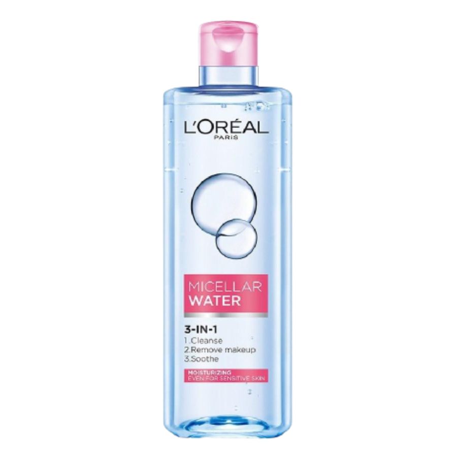 [L'Oreal Paris] Nước Tẩy Trang L'Orea 3-in-1 Micellar Water 400ml