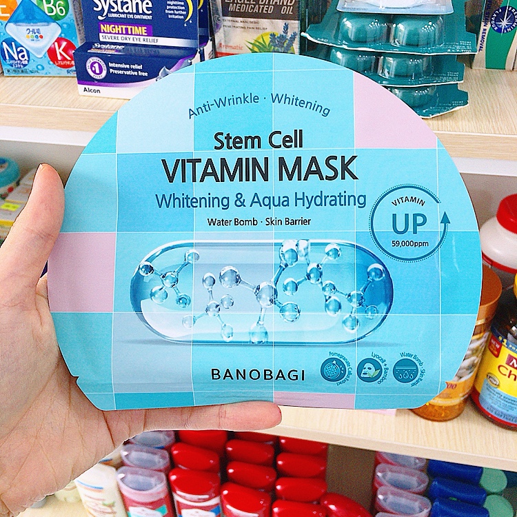 Mặt nạ dưỡng da BANOBAGI Stem Cell Vitamin Mask (30ml)